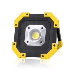 Portable USB Rechargeable 20W COB LED Work Light, Car Maintenance Inspection Light, Lawn Lamp White