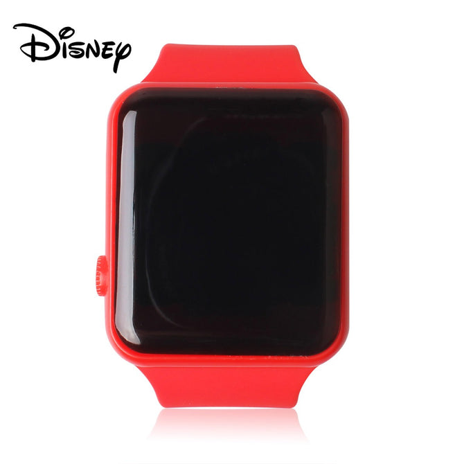 Disney Once LED Digital IAD Wrist Watch Toys Learning Tool For Children Above 3 Years Of Age Red
