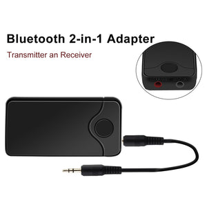 B18 2in 1 Bluetooth Transmitter & Receiver Wireless A2DP for TV Stereo Audio Adapter