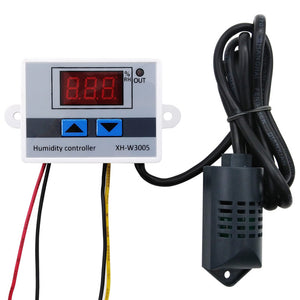 ESAMACT Digital Humidity Controller, Hygrometer Humidity Control Switch 0~99%RH Hygrostat with Humidity Sensor