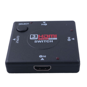 Dayspirit HD HDMI V1.4 3-IN 1-OUT Switch + 1m HDMI Cable