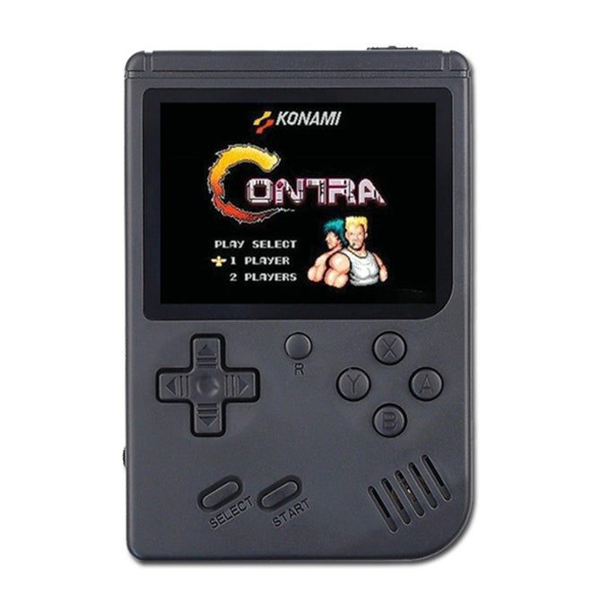 RETRO FC Vintage Handheld Game Player, 3 Inches Color TFT Display Classic Game Console For Children Kids Black