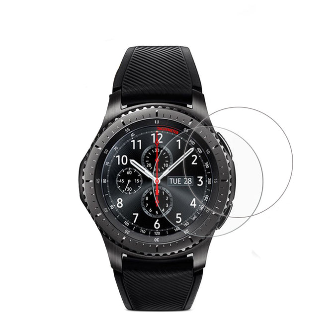2pcs 9H Tempered Glass Screen Protector Film For Samsung Gear S3 SmartWatch