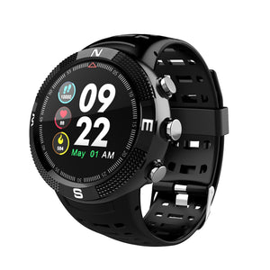 F18 Real Waterproof IP68 GPS Smartwatch Support Swimming Compass Smart Bracelet Call Message Reminder Pedometer Tracker