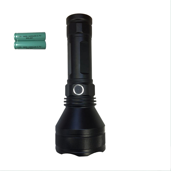SPO P50 10000 Lumen Super Bright Flashlight with Battery for Outdoor Hunting