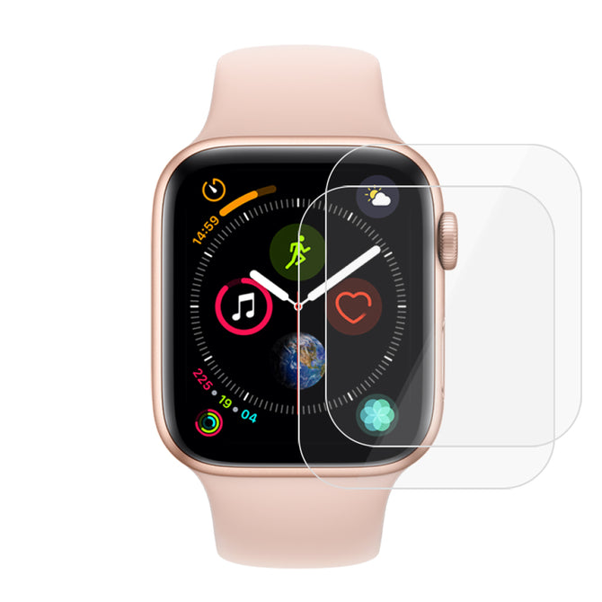 2pcs 9H Tempered Glass Screen Protector Films for Apple Watch Series 4 44mm