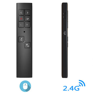 JEDX 2.4G RF Wireless Presenter Laser Pointer, Air Mouse PPT Presentation Remote Control Red Light USB Flip Laser Pointer Pen