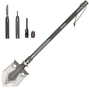 ESAMACT ALMIGHTY Professional Outdoor Survival Tactical Multifunctional Shovel Folding Tools Garden Camping Equipment Army Tool