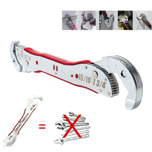 ESAMACT 9-45mm Adjustable Multi Purpose Magic Spanner Set of Tool Wrench Pipe Adjustable Spanner For Home