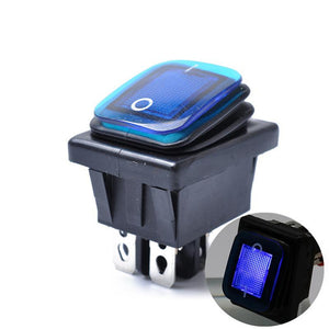 KELIMA 12V IP65 Waterproof Car Motorcycle Modified Switch with Light
