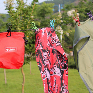 Colorful Stainless Steel Clothespins For Outdoor Activity And Home Non-slip Metal Clothes Clips Random Color (10 PCS) Random Color