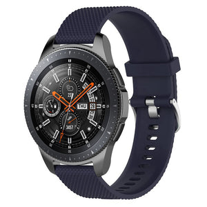Replace Smart Watch Silicone Strap For Sansung Galaxy Watch 46mm / SM - R800 / SM - R805 - Deep Blue