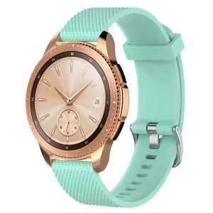IMOS Replace Smart Watch Silicone Strap For Samsung Galaxy Watch 42mm / SM - R810 / SM - R815 - Cyan
