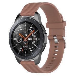 IMOS Replace Smart Watch Silicone Strap For Samsung Galaxy Watch 46mm / SM - R800 / SM - R805 - Coffee