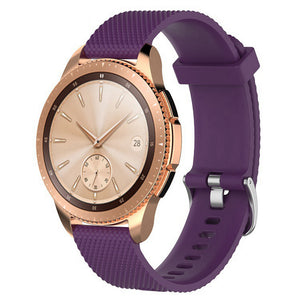 IMOS Replace Smart Watch Silicone Strap For Samsung Galaxy Watch 42mm / SM - R810 / SM - R815 - Purple