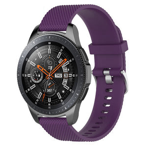 IMOS Replace Smart Watch Silicone Strap For Samsung Galaxy Watch 46mm / SM - R800 / SM - R805 - Purple