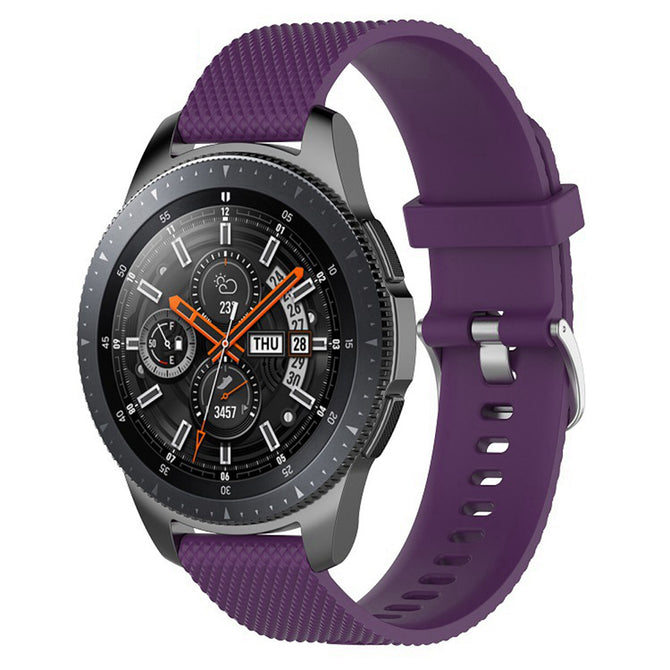 IMOS Replace Smart Watch Silicone Strap For Samsung Galaxy Watch 46mm / SM - R800 / SM - R805 - Purple