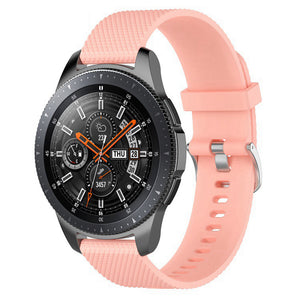 IMOS Replace Smart Watch Silicone Strap For Samsung Galaxy Watch 46mm / SM - R800 / SM - R805 - Pink