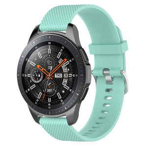 IMOS Replace Smart Watch Silicone Strap For Samsung Galaxy Watch 46mm / SM - R800 / SM - R805 - Cyan