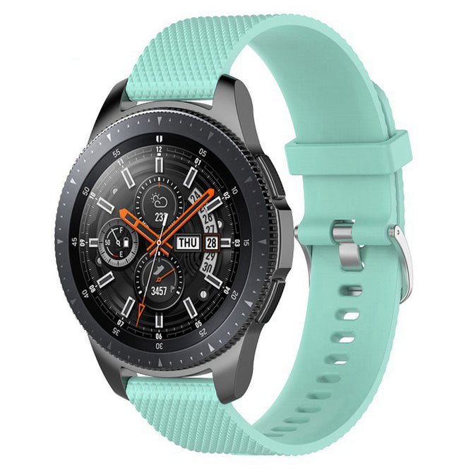 IMOS Replace Smart Watch Silicone Strap For Samsung Galaxy Watch 46mm / SM - R800 / SM - R805 - Cyan