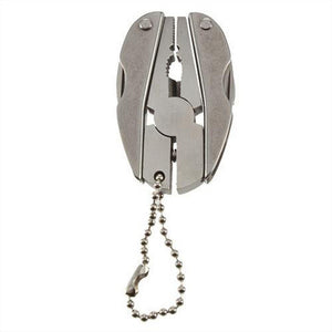 ESAMACT Stainless Steel Multi-function Knife Pliers Combination Hardware Tool Portable Folding Mini Clamp Beetle Turtle Plie