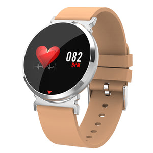 DMDG Smart Bracelet Color Screen Fitness Pedometer Calorie Sport Watch Heart Rate Blood Pressure Monitor for Android IOS-Silver