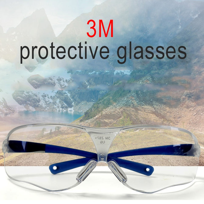 Anti-fog Windproof Skiing Glasses Goggles, Outdoor Sports Glasses, UV400 Dustproof Motocross Cycling Sunglasses Clear