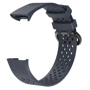 Replacement Smart Bracelet Mesh Silicone Strap For Fitbit Charge3