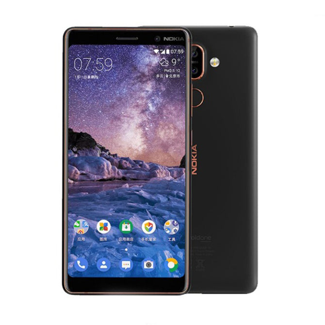 Nokia 7 Plus Android 8 Snapdragon 660 Octa-Core 6.0 Inches 18:9 Screen Mobile Phone With 3800mAh Battery, 6G RAM 64G ROM Black