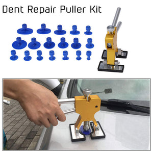 ESAMACT Car Repair Tool Practical Hardware Woodworking Tools Dent Lifter Repair Dent Puller 18 Tabs Hail Removal Tool Set