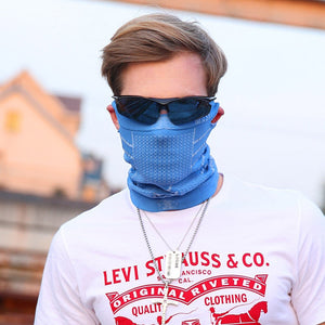 New Multi Function Fahion Outdoor Cycling Face Mask Windproof Breathable Warm Magic Handband Neckerchief Black