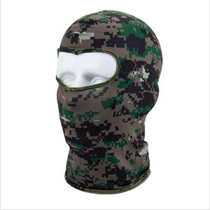 Winter Motorcycle Cycling Face Mask Breathable Windproof Dustproof Outdoor Sport CS Headgear Purple