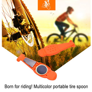 Bicycle Tire Repair Tools Kits Mountain Bike Tyre Levers Opener Pry Bar Crow Bars Bike Repairing Accessories Orange