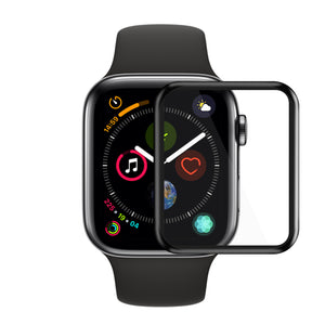3D Full Cover Tempered Glass Screen Protector Film for iWatch Series 4 44mm