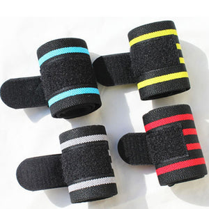 Powerlifting Fitness Gym Sports Wrist Wrap Bandage Strap, Hand Support Wristband, Adjustable Wrist Protector (1 PC) Gray
