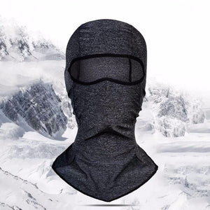 Wheel Up Summer Motorcycle Cycling Ice Silk Face Mask Breathable Windproof Outdoor Sport Anti-UV Headgear Dark Grey