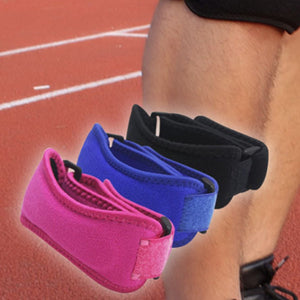 Professional Elastic Hinged Knee Brace, Adjustable Non-slip Knee Compression Sleeve For Basketball,Jogging And Cycling Blue