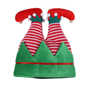 JEDX Christmas Decoration Elf Handstand Creative Hat