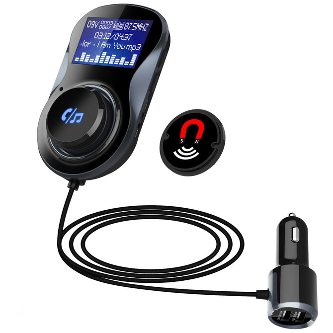 JEDX FM Transmitter Car Charger Bluetooth Audio Mp3 Player
