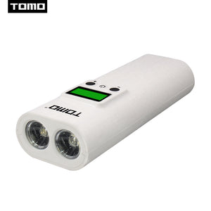 K2 2-Slot 18650 Battery Charger, Charging Box with LCD Display