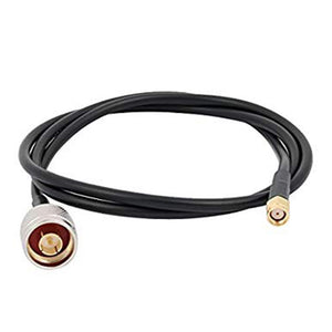 ZHAOYAO N-Type Male Connector to RP-SMA Female Antenna Pigtail Cable 1M