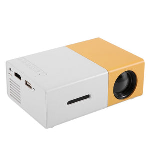 YG300 LCD Projector Full HD 1080P Mini Portable Home Theater Cinema LED Projector EU Plug