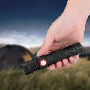ZHISHUNJIA YH8466 1000Lm Cree XML T6 18650 Zoomable LED Flashlight