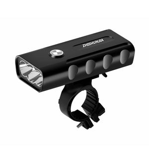 ZHISHUNJIA BX3 2400lm 3-Mode LED Flashlight, USB Rechargeable Bicycle Lamp