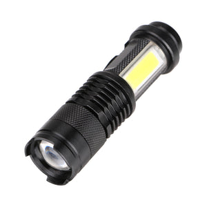 ZHISHUNJIA WY8315 1-XPE 1-COB 400lm 2-Mode White Light Flashlight
