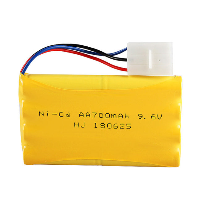1 PCS 9.6V AA 700mAh Ni-CD Rechargeable Battery KET-3P Plug for RC Remote Control Tank Battery High Quality