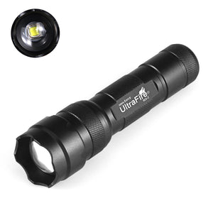 502z XM-L2 1000LM Focusing 1-Mode Waterproof Outdoor LED Flashlight
