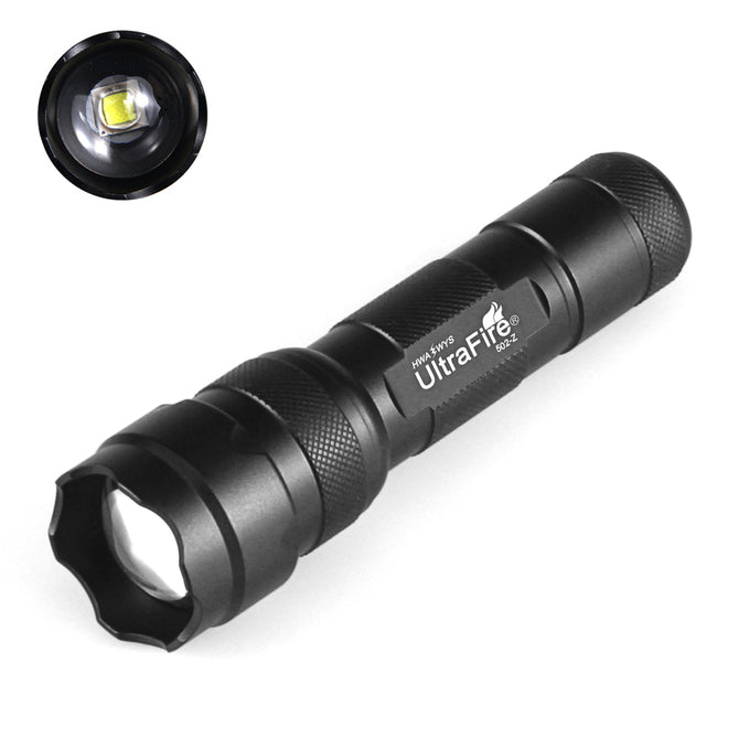 502z XM-L2 1000LM Focusing 1-Mode Waterproof Outdoor LED Flashlight
