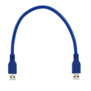Dayspirit USB3.0 Male to USB3.0 Male Extension Cable, USB 3.0 M/M Connector Adapter - 30cm
