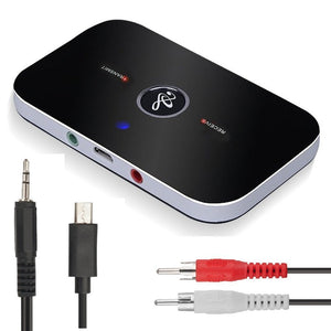 Measy 2 in 1 Bluetooth 4.1 Transmitter & Receiver, Wireless A2DP Audio Adapter / Aux 3.5mm Audio Player